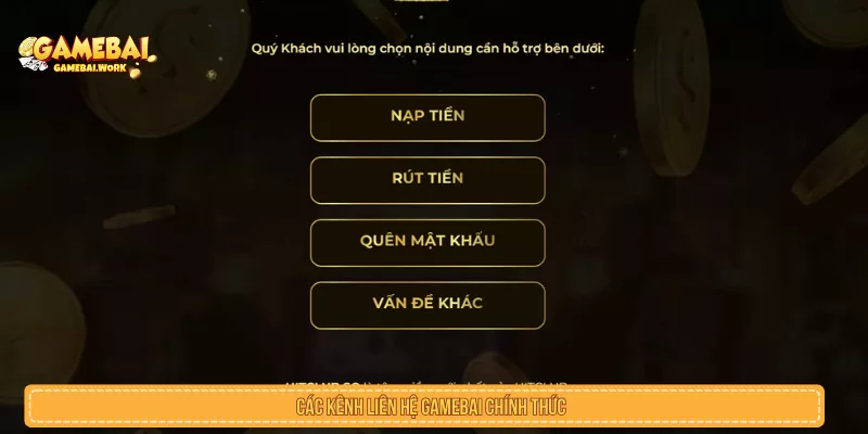 Các kênh liên hệ và gửi phản hồi nội dung