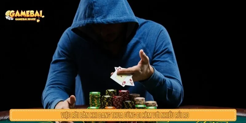 Kiểm tra rủi ro trước khi đổi bàn khi thua liên tục